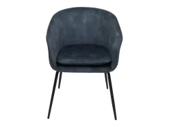 Silla de comedor MCW-O28 (juego de 6), azul