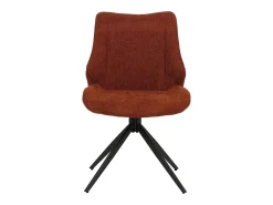 Silla de comedor MCW-O48 (juego de 2), marrón rojizo