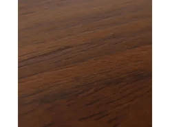 Silla de comedor MCW-O45 (juego de 6), aspecto nogal, gris oscuro