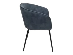 Silla de comedor MCW-O28 (set de 2), azul