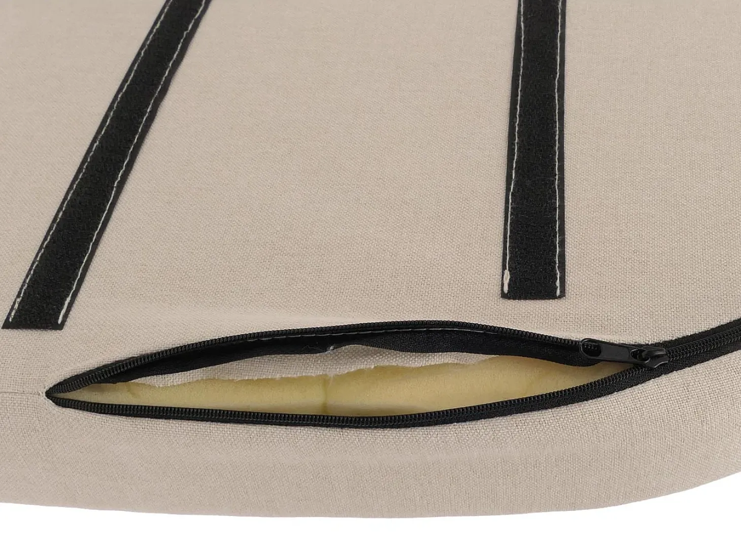 Silla de comedor MCW-O27 (set de 2), beige