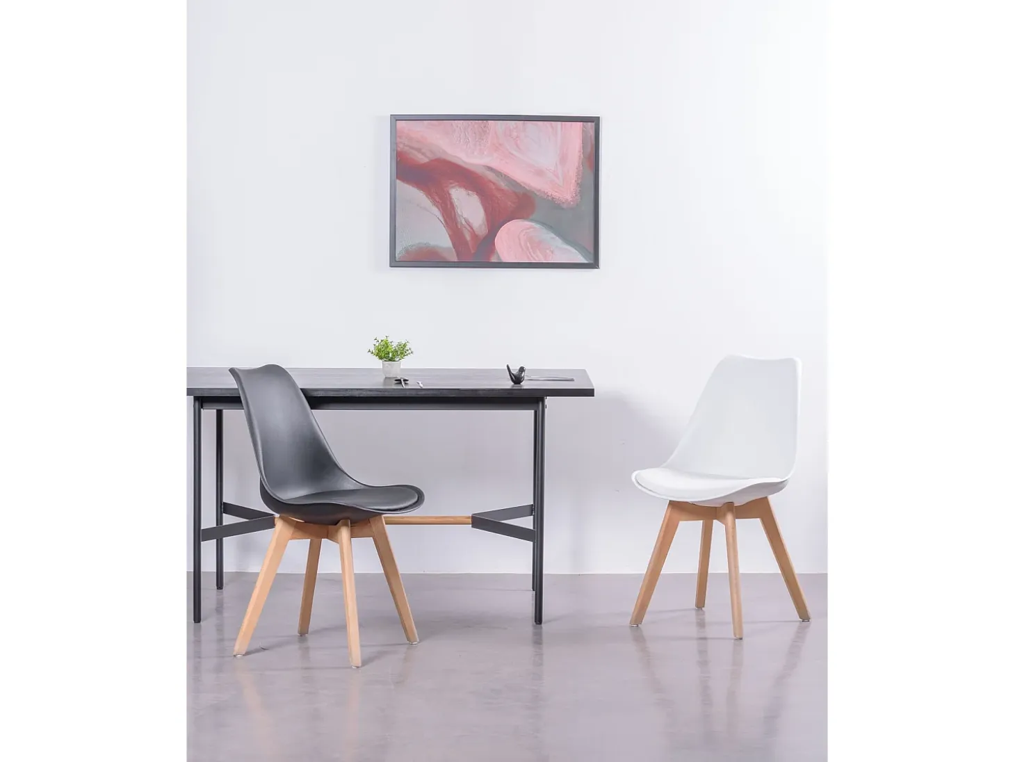 Silla de comedor nórdica - Verona - Blanco