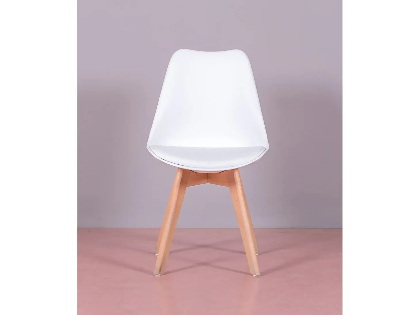 Silla de comedor nórdica - Verona - Blanco