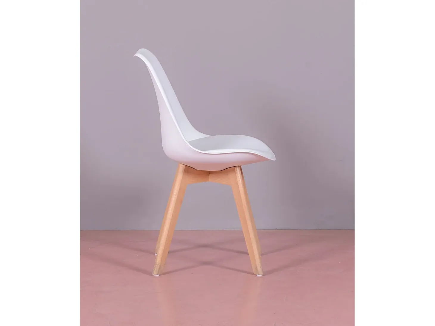 Silla de comedor nórdica - Verona - Blanco