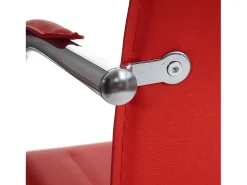Silla de comedor Perm (juego de 6), rojo