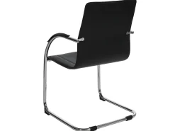 Silla de comedor Perm (set de 2), negro