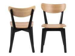 Silla de comedor Roxby natural.