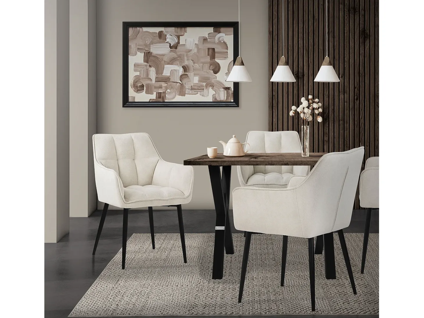 Silla de comedor Silla de salón Silla de cocina Sillón de salón de diseño Silla