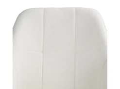 Silla de comedor 56x86x60 cm beige moderna sillón huevo bouclé