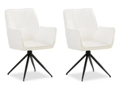 Silla de comedor 61x92,5x57,5 cm blanco