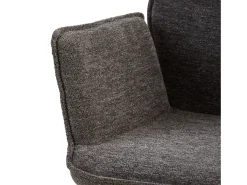 Silla de comedor 61x92.5x60 cm gris Eames