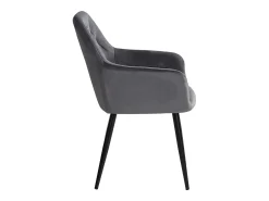 Silla de comedor 59x89x62.5 cm gris Eames