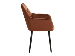 Silla de comedor 59x89x62,5 cm Marrón Eames
