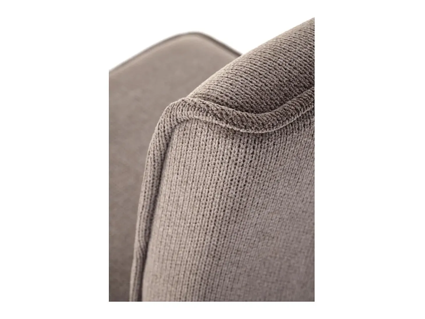Silla de diseño de tela gris Karl