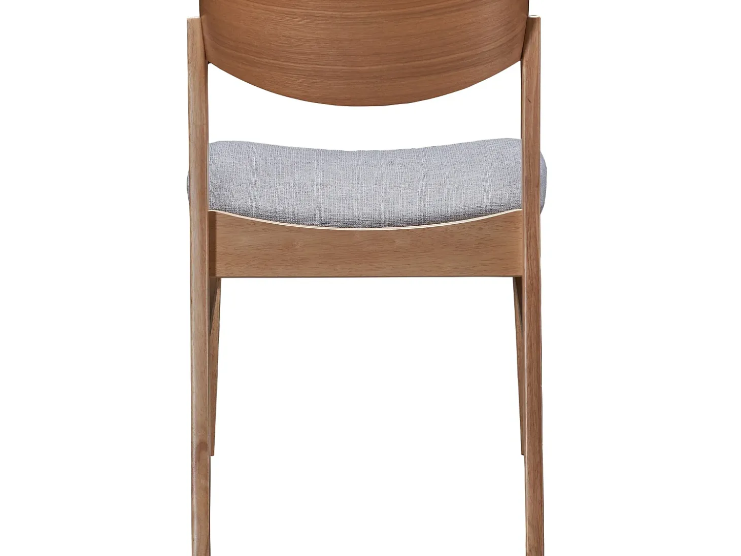 Silla de madera - roble natural/gris - PANIZE