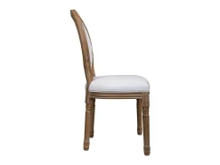 Silla De Madera Tapizada