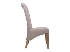Silla De Madera Tapizada