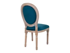 Silla De Madera Tapizada