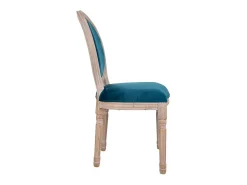 Silla De Madera Tapizada