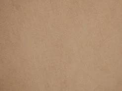Silla de oficina de terciopelo beige y metal negro - CAPULI
