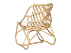 Silla de ratán lino ES84626