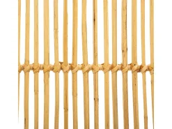 Silla de Ratán Natural y Metal Negro Atmosphera - Estilo Natural y Elegante