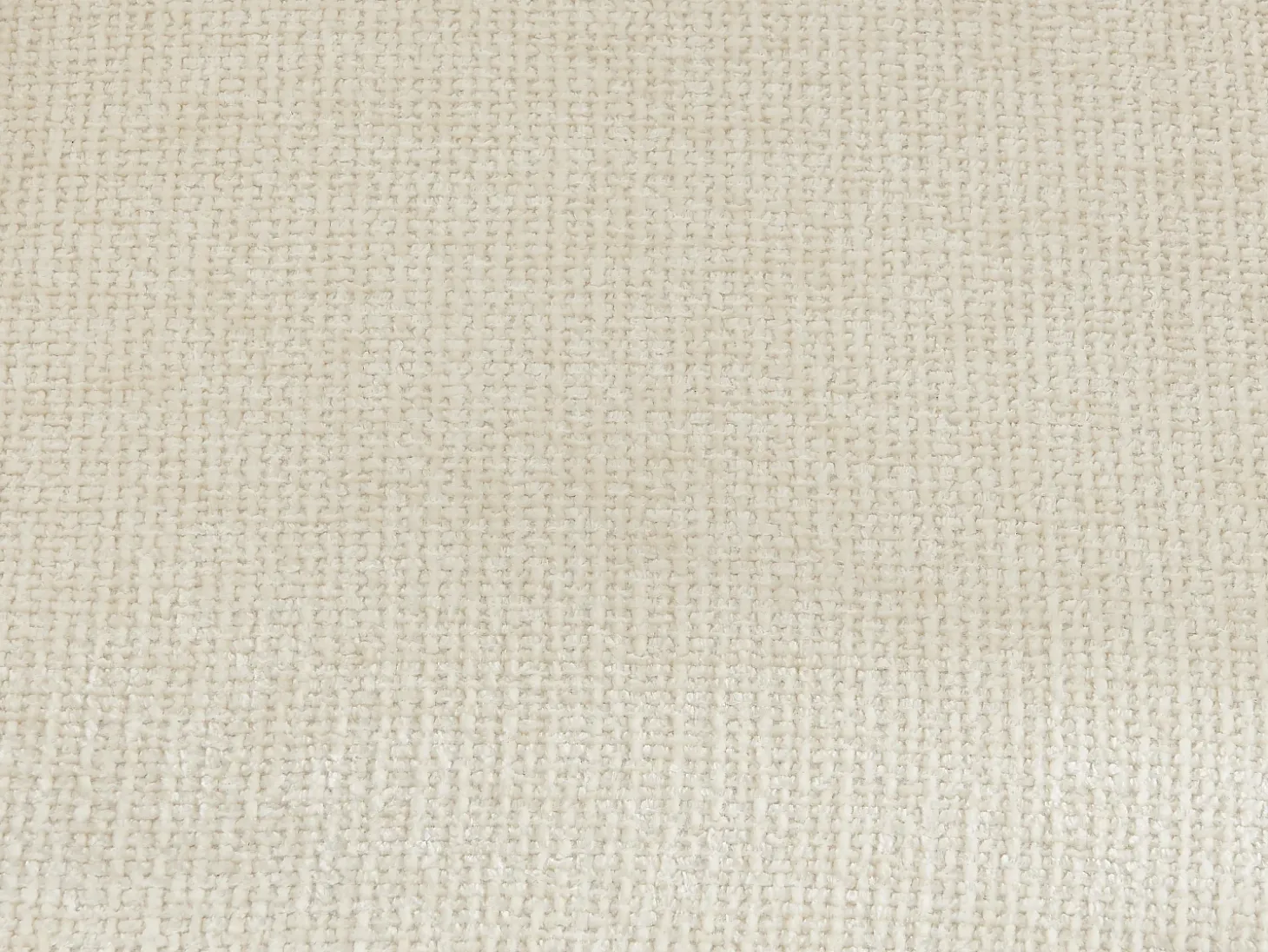 Silla giratoria con reposabrazos de tela y roble - Crema - KONYA