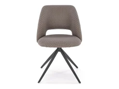 Silla giratoria de acero 52 x 79 cm