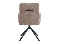Silla giratoria de tela colección PLUMO color arena