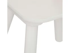 Silla Infantil Douceur respaldo Estrella Melamina Madera Blanco