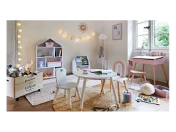 Silla infantil madera blanco 50.5x27.8x28cm