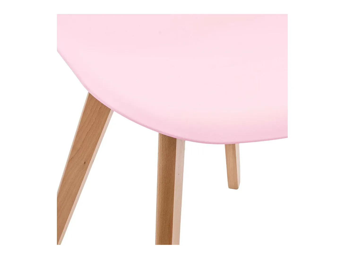 Silla infantil madera rosa Nordic petit 56,5x31x32cm