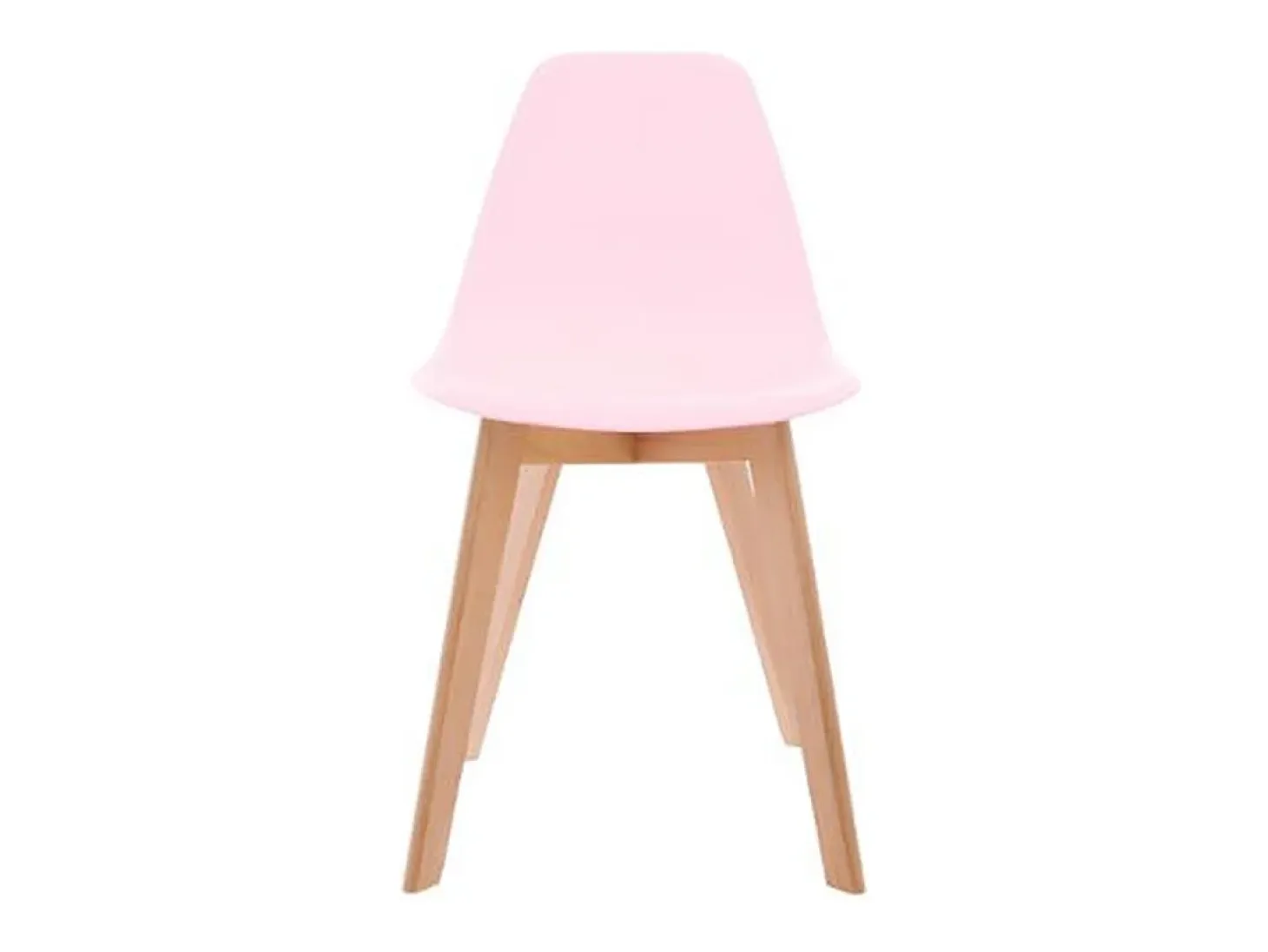 Silla infantil madera rosa Nordic petit 56,5x31x32cm