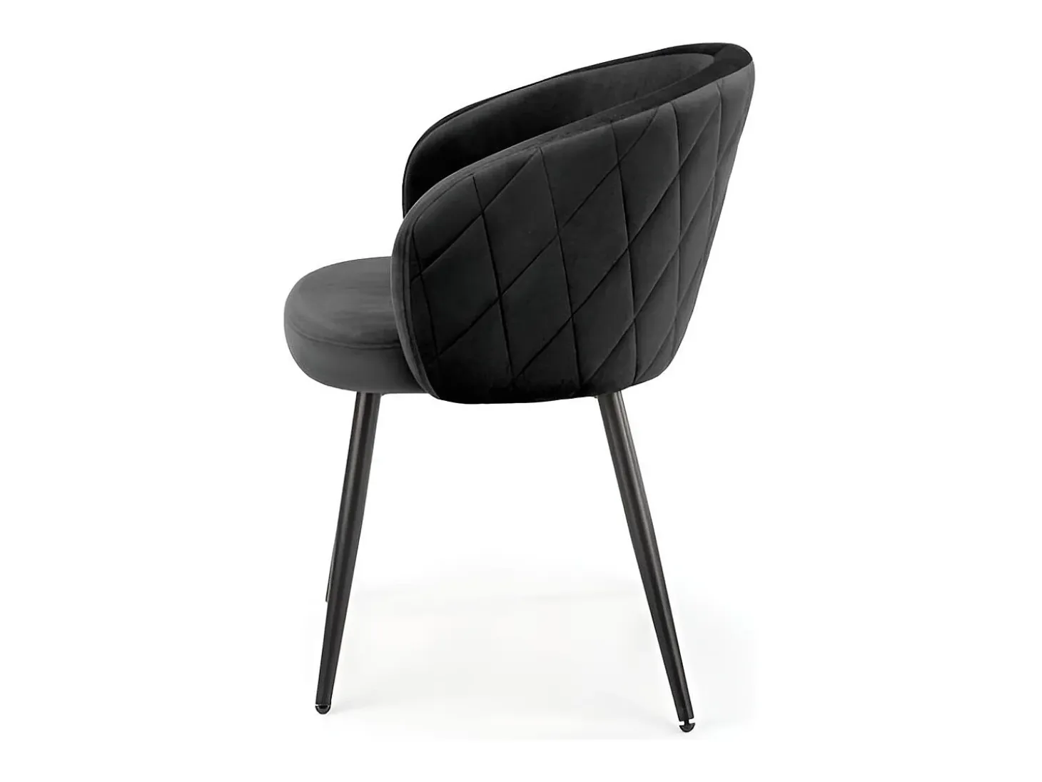 Silla K430 /Funda de terciopelo/Negra