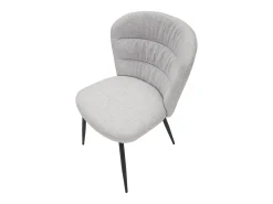 Silla Lausana Gris Juego de 2 Piezas Cm 58X60,5X85