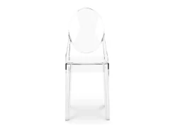 Silla Louiva gris transparente-Color Parma claro