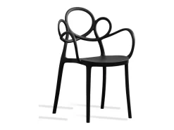 Silla MALIANO de polipropileno – Interior y exterior-Blanco