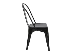 Silla MCW-A73 metal (juego de 4), negro
