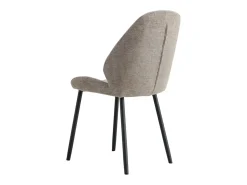Silla Monte Carlo Tela Beige y Piedra, Cómoda y Duradera