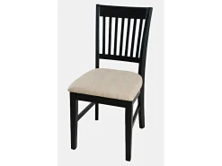 Silla negro crema Avola AV275-370 46x94x53,5 cm