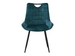 Silla 'NINO' Terciopelo Petrol, dimensiones H84 x L56 x P62.5, ideal para tu cocina o comedor.