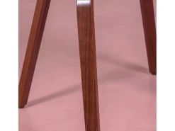 Silla nórdica de diseño en madera de nogal - Hut - Nogal