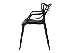 Silla original con reposabrazos Valentino.-Color Gris claro