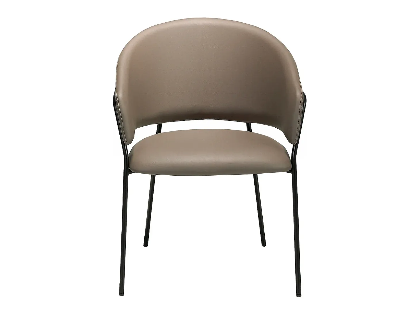 Silla polipiel visón oscuro 4088 ANGEL CERDA