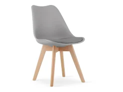 Silla Valora RIKX Gris Diseño Ergonómico para Sala de Estar x4