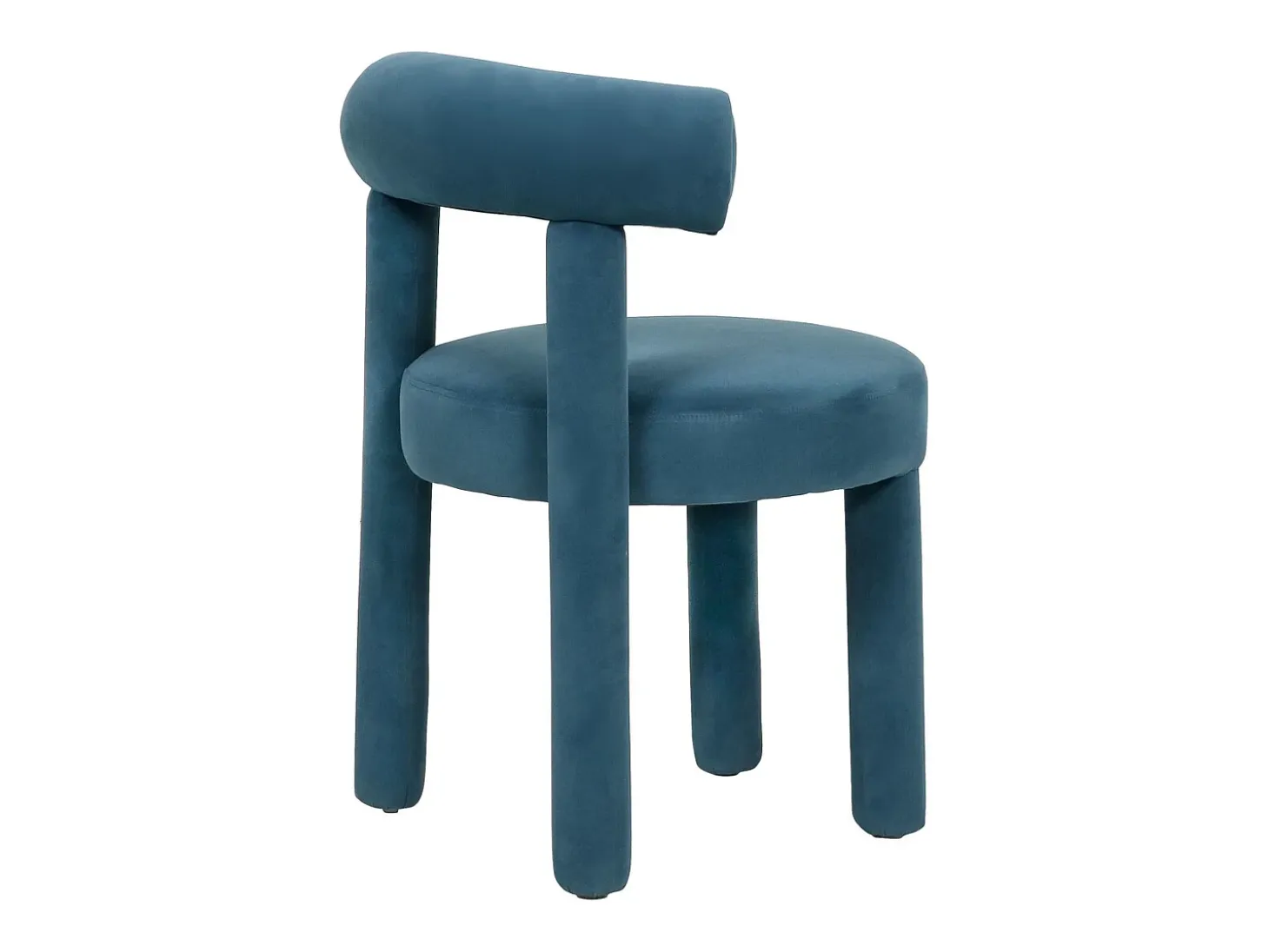 Silla 62x80x58 cm azul Leith LET77B