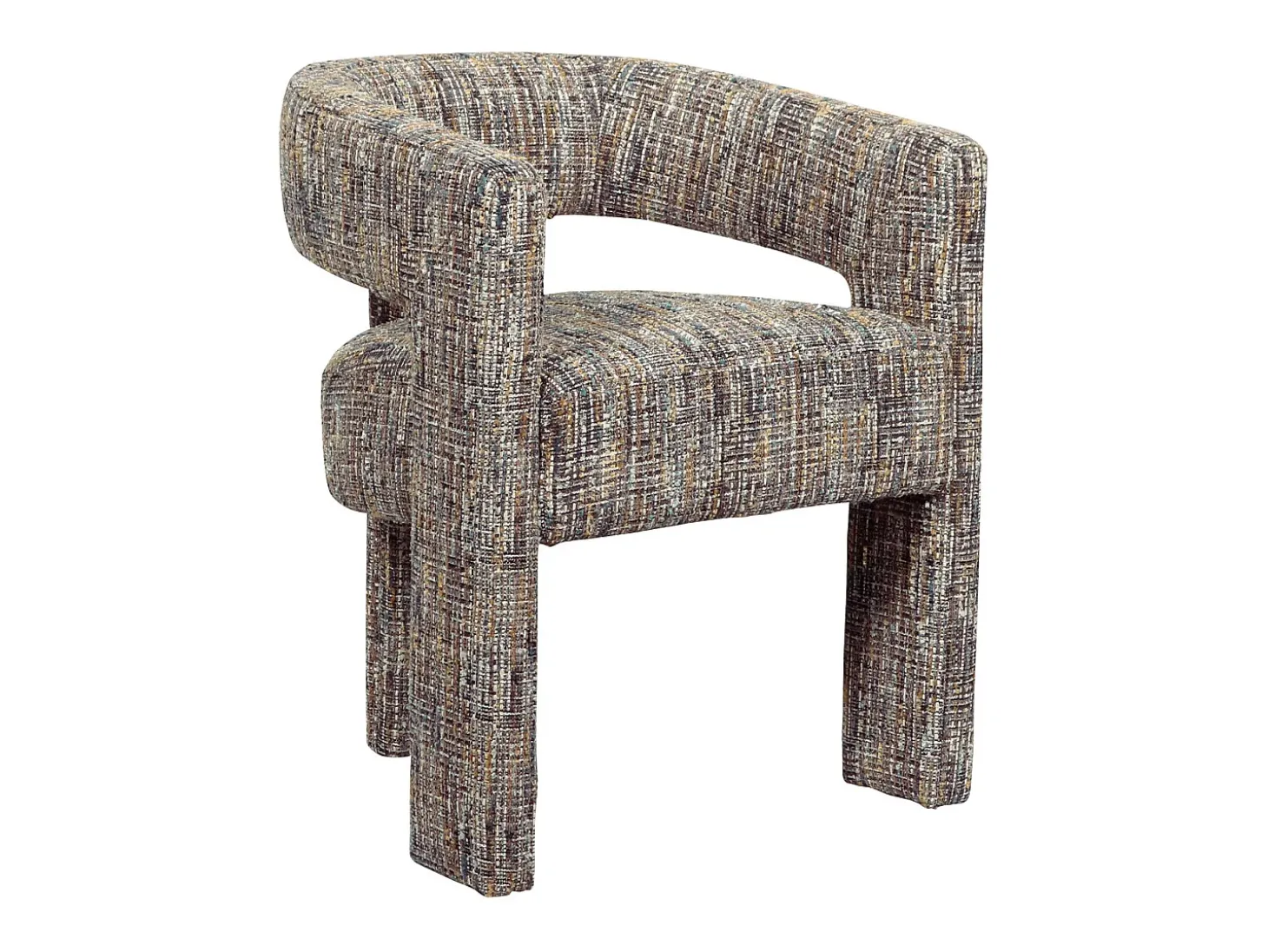 Silla 62x75x58 cm multicolor Leith LET71MB