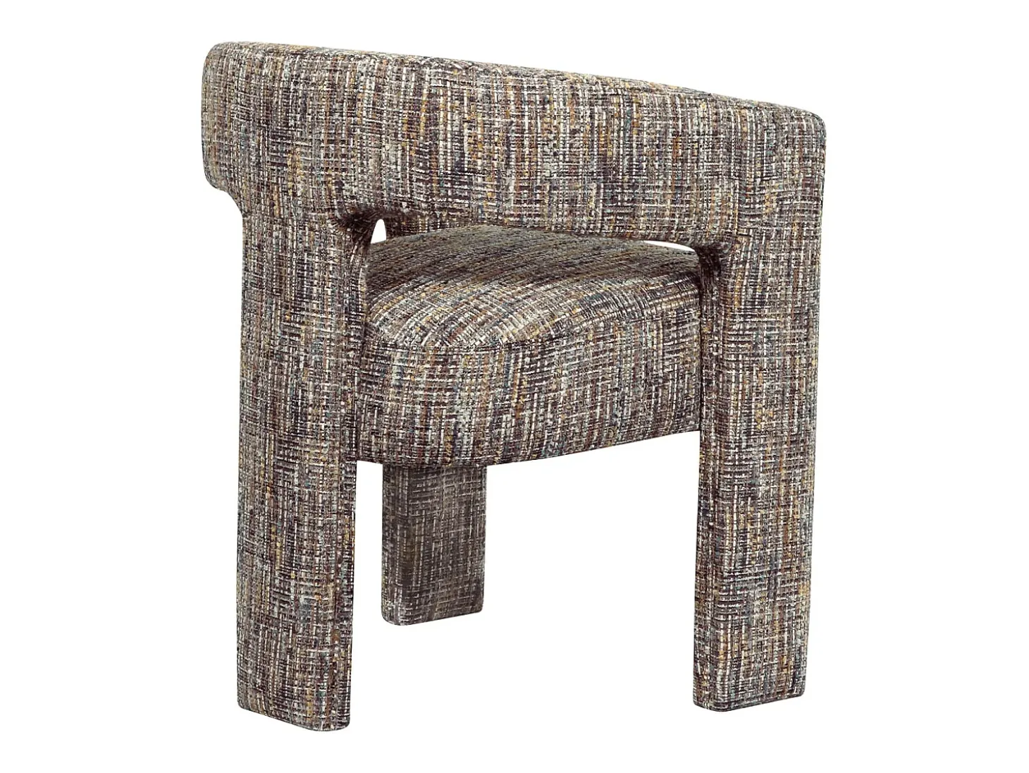 Silla 62x75x58 cm multicolor Leith LET71MB