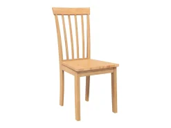 Sillas de comedor 2 unidades madera maciza natural caucho
