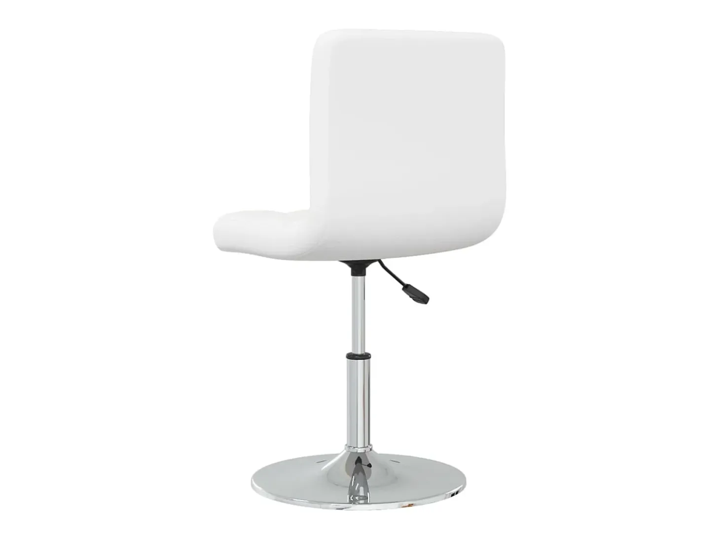 Sillas de comedor 4 unidades cuero sintético blanco